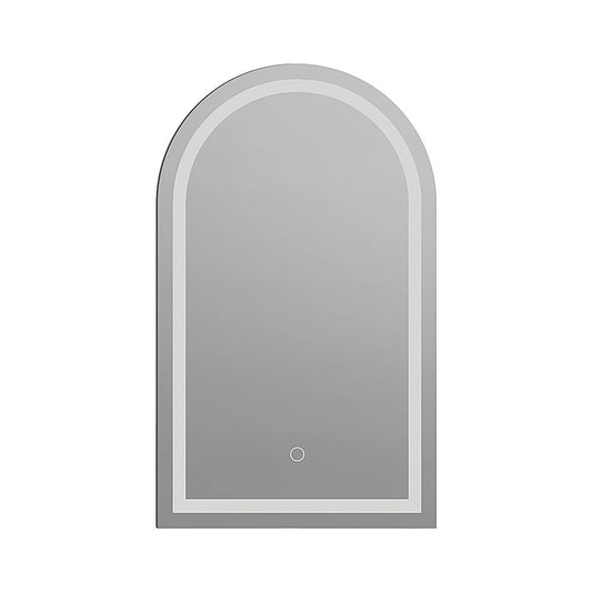 Arched LED Wall Mirror Bathroom Mirrors Makeup Anti-fog 600mm x 1000mm V63-850381