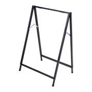 A-Frame Sign 60x90cm - Outdoor Sidewalk Steel Poster Board Display Stand V63-850391