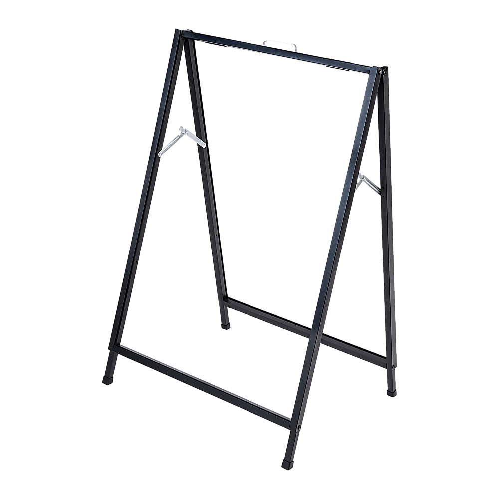 A-Frame Sign 60x90cm - Outdoor Sidewalk Steel Poster Board Display Stand V63-850391