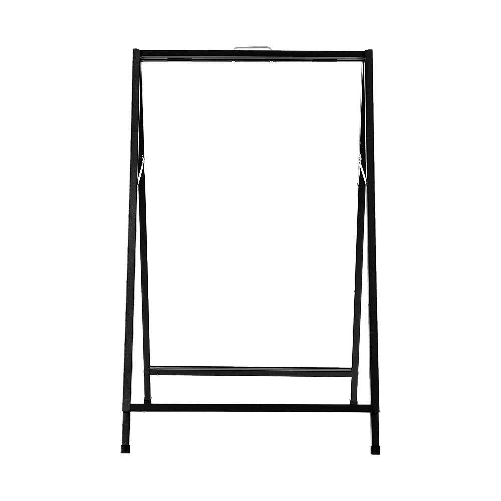 A-Frame Sign 60x90cm - Outdoor Sidewalk Steel Poster Board Display Stand V63-850391
