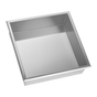336 x 336 x 101mm Shower Niche Single Shelf Organizer No Tile Needed in Stainless Steel Finish V63-900661
