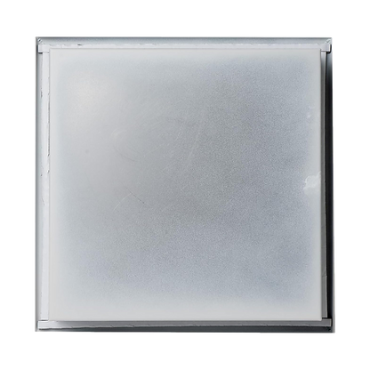 336 x 336 x 101mm Shower Niche Single Shelf Organizer No Tile Needed in White V63-900681