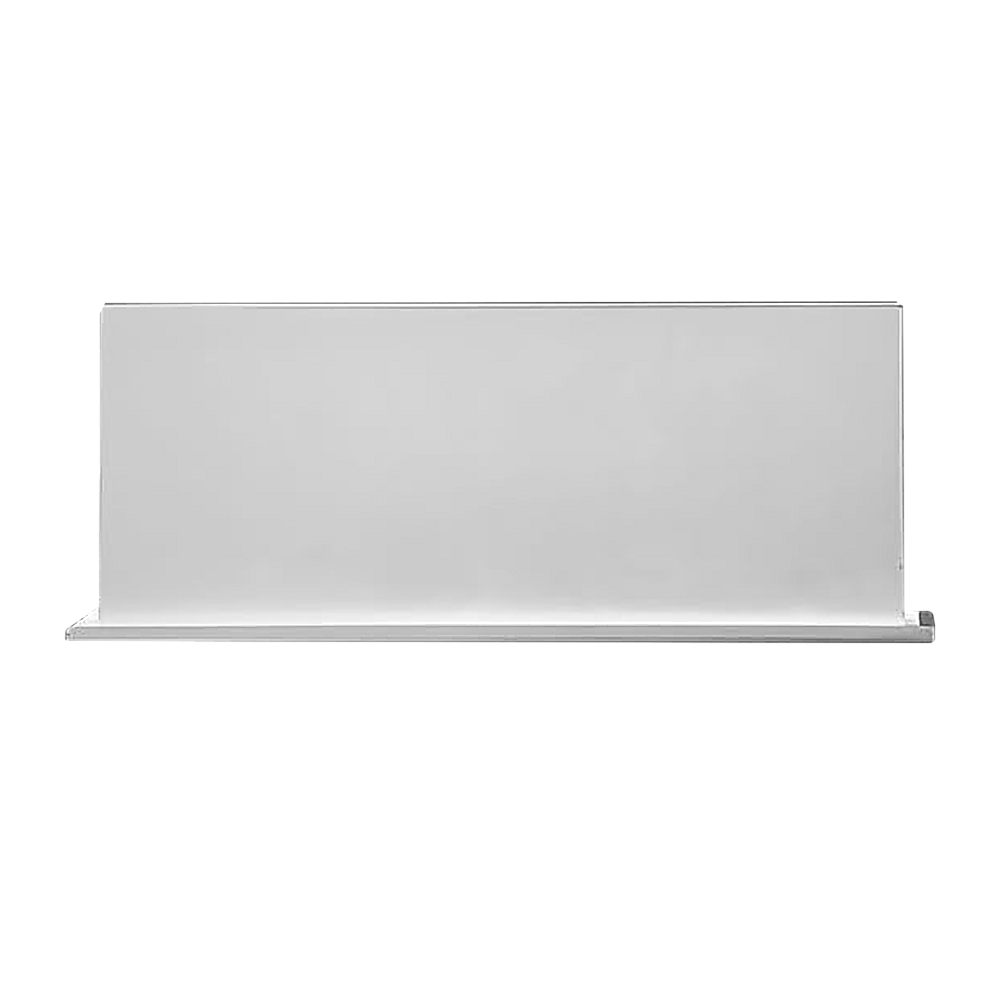 641 x 336 x 101mm Shower Niche Single Shelf Organizer No Tile Needed in White V63-900721