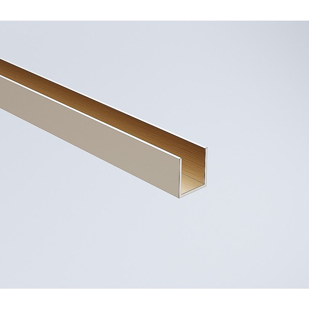 100x120cm Double Door Corner Shower Screen with Channels and SS Hinges - Nickel V63-905331