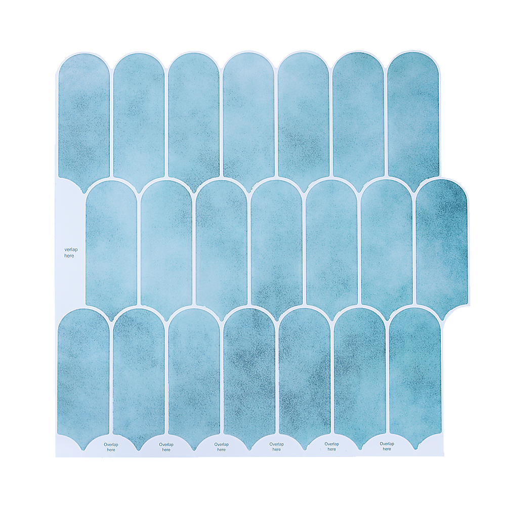 5pcs 3D Wall Stickers Self-adhesive Wallpaper Resistant High Temperature V63-911671