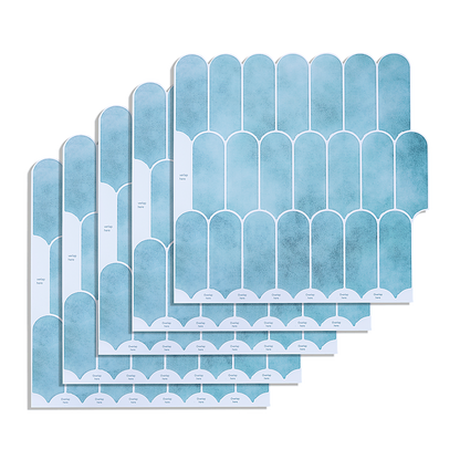 5pcs 3D Wall Stickers Self-adhesive Wallpaper Resistant High Temperature V63-911671