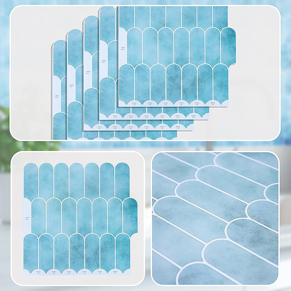 5pcs 3D Wall Stickers Self-adhesive Wallpaper Resistant High Temperature V63-911671