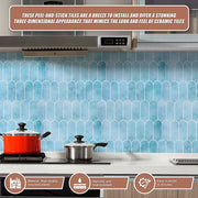 5pcs 3D Wall Stickers Self-adhesive Wallpaper Resistant High Temperature V63-911671