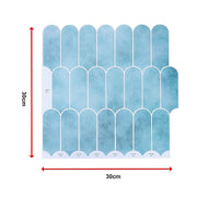 5pcs 3D Wall Stickers Self-adhesive Wallpaper Resistant High Temperature V63-911671