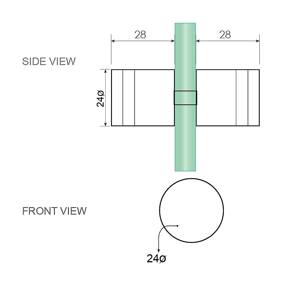 100cm Frameless Diamond Shower Screen – Gold F-Brackets, Brass Hinges & Round Knob Handle