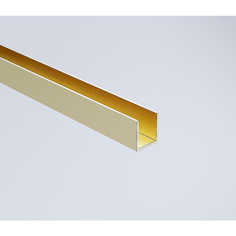 90cm Frameless Diamond Shower Screen – Channels with Brass Hinges in Gold, Round Handle