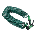 30M Garden Hose Heavy-Duty Coiled Spiral Car Washing Cleaning Water Hose Garden V63-912781