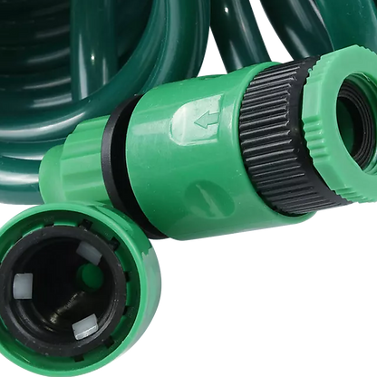 30M Garden Hose Heavy-Duty Coiled Spiral Car Washing Cleaning Water Hose Garden V63-912781