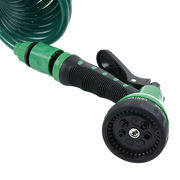 30M Garden Hose Heavy-Duty Coiled Spiral Car Washing Cleaning Water Hose Garden V63-912781