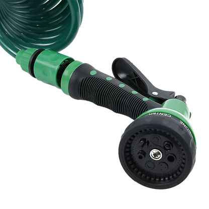 30M Garden Hose Heavy-Duty Coiled Spiral Car Washing Cleaning Water Hose Garden V63-912781