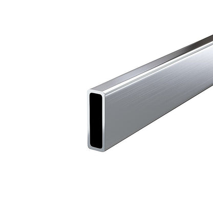 120x90cm Frameless Glass Sliding Corner Shower - With Nickel Rail and U-Brackets for Contemporary Bathrooms V63-914931