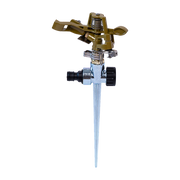 Easy to Install Irrigation Sprinkler 360 Degree Rotating Sprinkler Gun Zinc Alloy Adjustable Rocker Sprinkler V63-916181