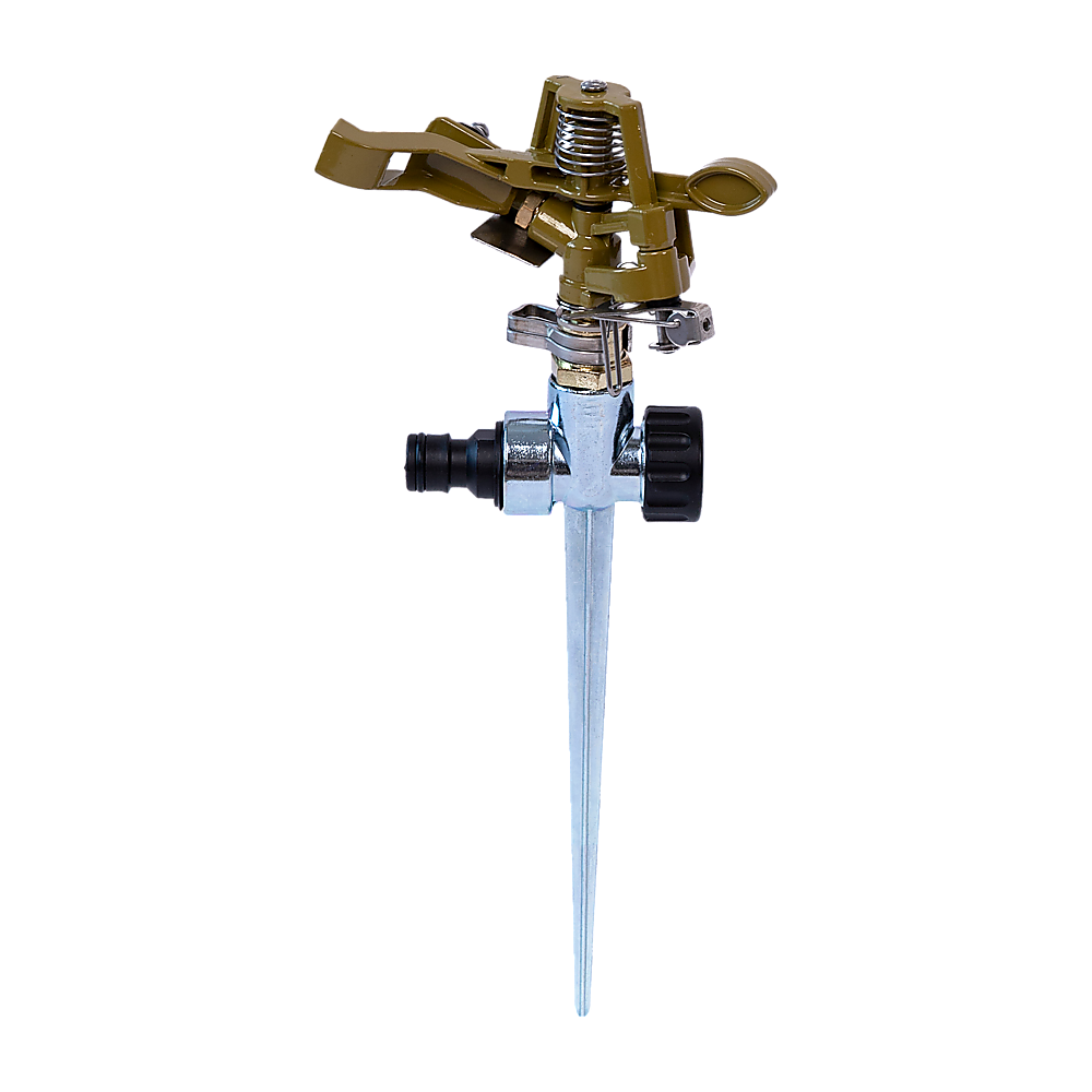 Easy to Install Irrigation Sprinkler 360 Degree Rotating Sprinkler Gun Zinc Alloy Adjustable Rocker Sprinkler V63-916181