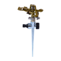 Easy to Install Irrigation Sprinkler 360 Degree Rotating Sprinkler Gun Zinc Alloy Adjustable Rocker Sprinkler V63-916181
