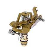 Easy to Install Irrigation Sprinkler 360 Degree Rotating Sprinkler Gun Zinc Alloy Adjustable Rocker Sprinkler V63-916181