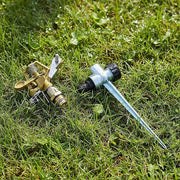 Easy to Install Irrigation Sprinkler 360 Degree Rotating Sprinkler Gun Zinc Alloy Adjustable Rocker Sprinkler V63-916181