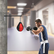 Wall Hanging Boxing Punching Bag Speed Training Stress Relief Kit with Wall Mount Bracket V63-916201