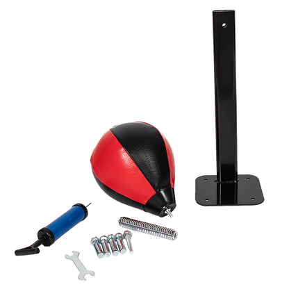 Wall Hanging Boxing Punching Bag Speed Training Stress Relief Kit with Wall Mount Bracket V63-916201