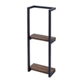 Stylish Bathroom Towel Storage Rack with Wooden Shelves V63-916231