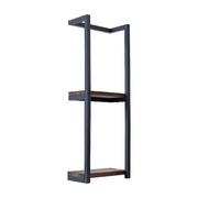Stylish Bathroom Towel Storage Rack with Wooden Shelves V63-916231