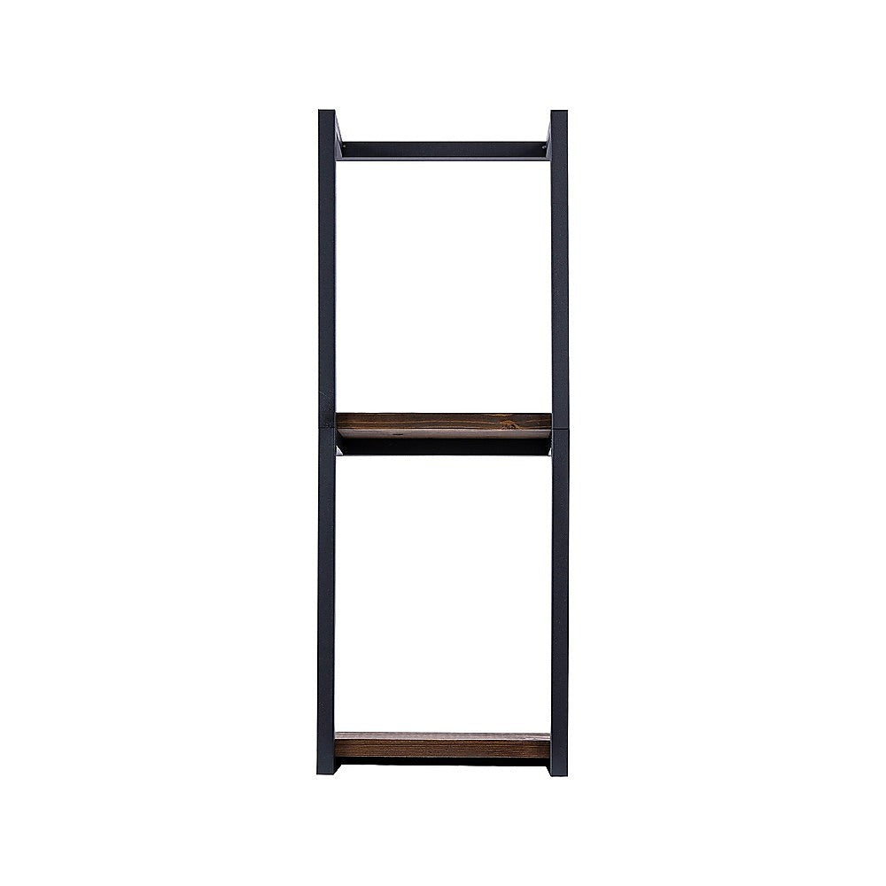 Stylish Bathroom Towel Storage Rack with Wooden Shelves V63-916231