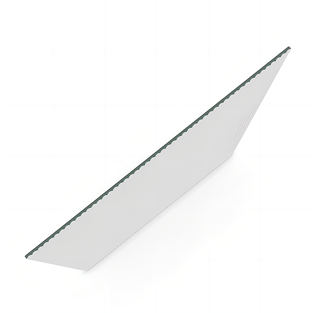 70cm Reeded Glass Shower Screen with Gold F-Brackets and Floor F-Bracket