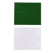 Golf Cornhole Game With Chipping Mats, Golf Balls, Putters V63-920611