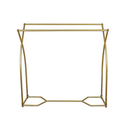 Commercial Clothing Garment Rack Retail Shop in Gold