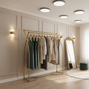 Commercial Clothing Garment Rack Retail Shop in Gold