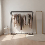 Commercial Clothing Garment Rack Retail Shop in Black