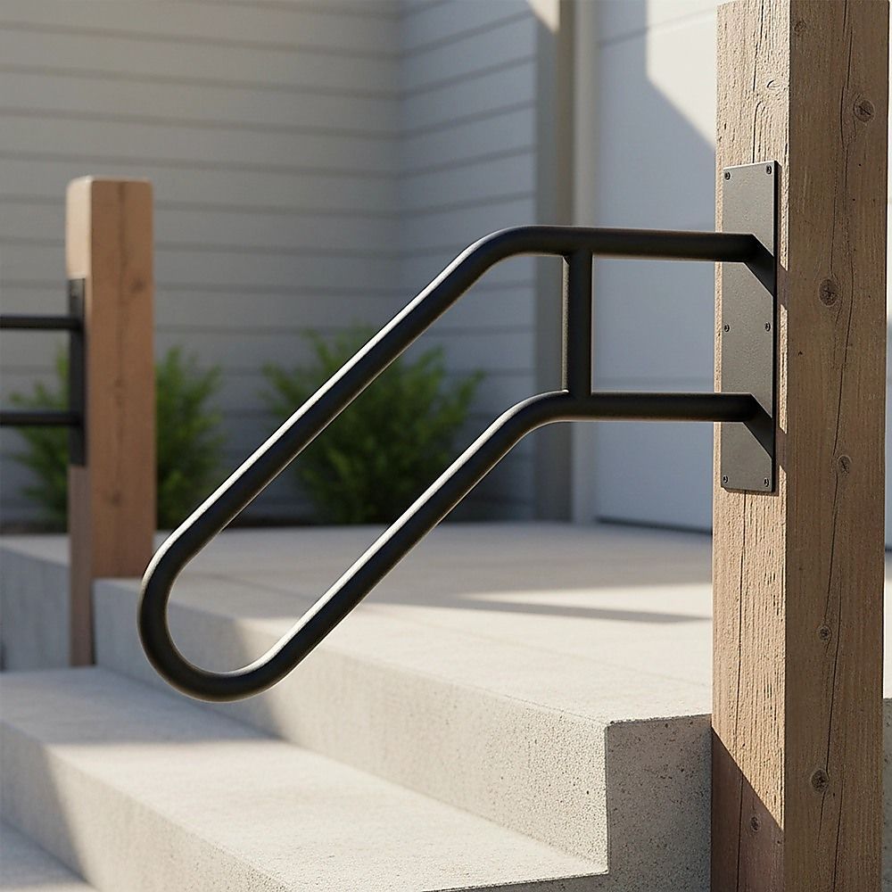 Metal Handrail For Outdoor Indoor Steps Stair Railing Safety Support Rail V63-920651