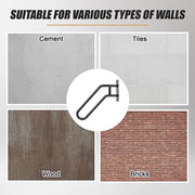Metal Handrail For Outdoor Indoor Steps Stair Railing Safety Support Rail V63-920651