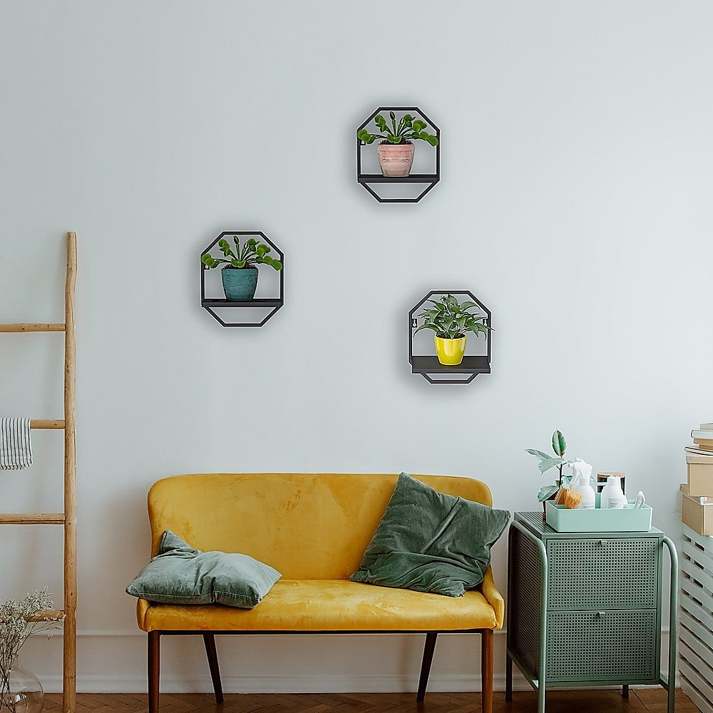 Floating Wall Shelf Storage Display Mounted Rack V63-920751