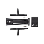 Wall Mounted Pull Up Bar 2 IN 1 Pull Up Dip Bar Station Outdoor Strength Training Home Gym