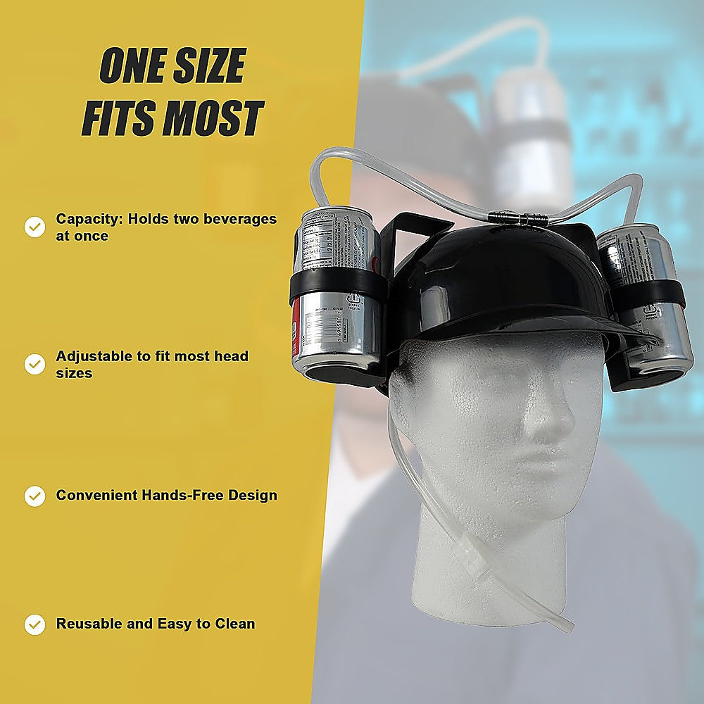 Novelty Drinking Helmet Beer Hat Bucks Hens Soda Holder Party V63-920831