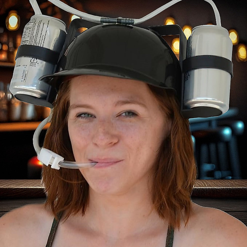 Novelty Drinking Helmet Beer Hat Bucks Hens Soda Holder Party V63-920831