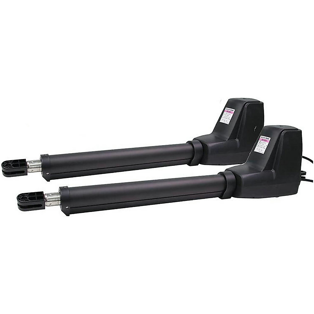 800KG Double Swing Auto Motor Remote Gate Opener with 20W Solar Backup V63-920841