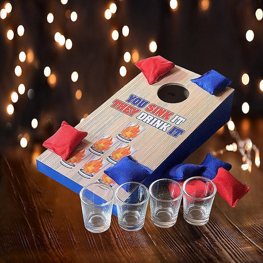 Cornhole Toss Portable Entertainment for Buck Hens Parties V63-920861
