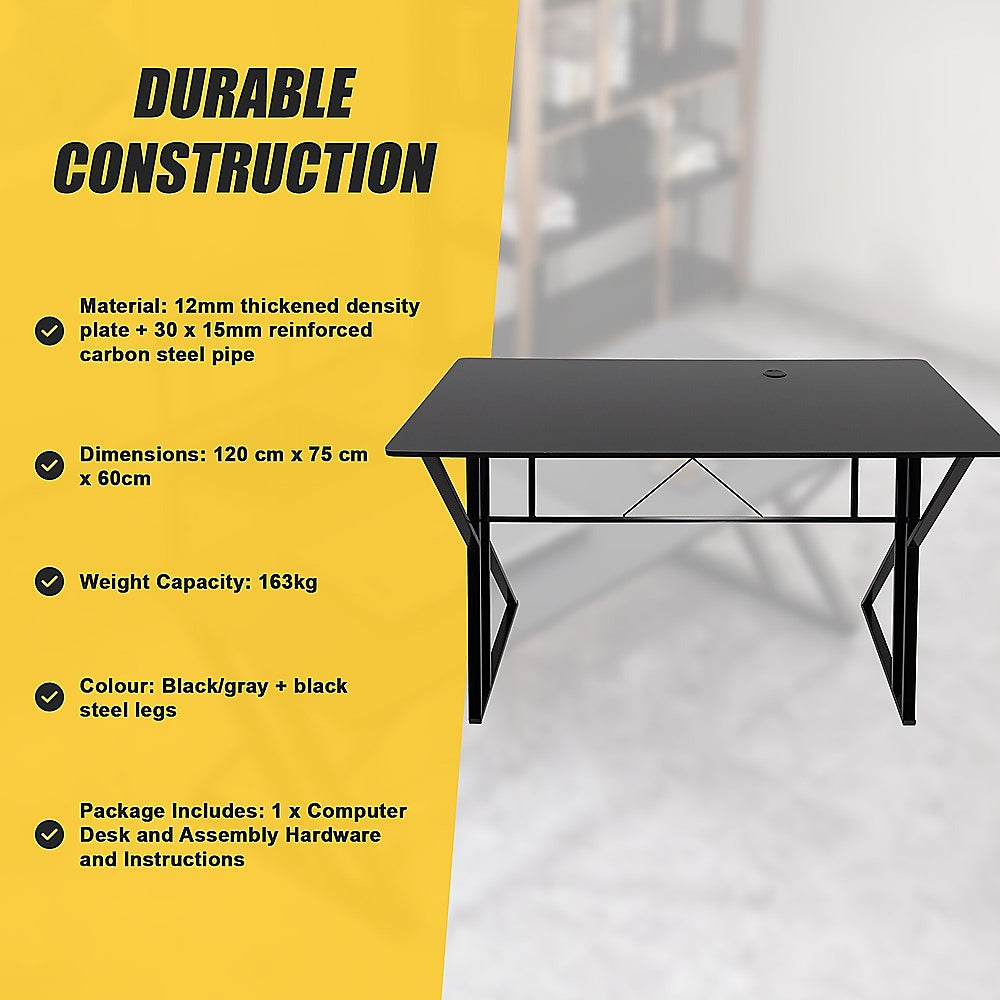 Computer Desk Home Office Study Writing Workstation Gaming V63-920911