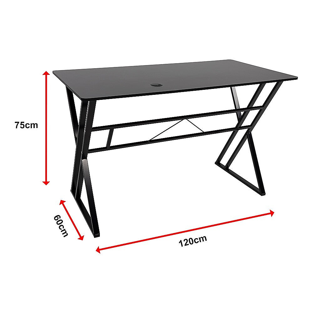Computer Desk Home Office Study Writing Workstation Gaming V63-920911