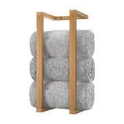 Wall Towel Rack for Rolled Towels Bathroom Storage V63-920931