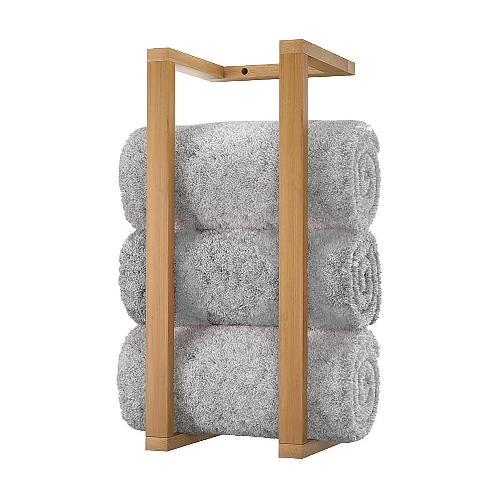 Wall Towel Rack for Rolled Towels Bathroom Storage V63-920931