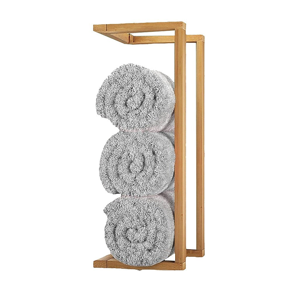 Wall Towel Rack for Rolled Towels Bathroom Storage V63-920931
