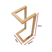 Wall Towel Rack for Rolled Towels Bathroom Storage V63-920931