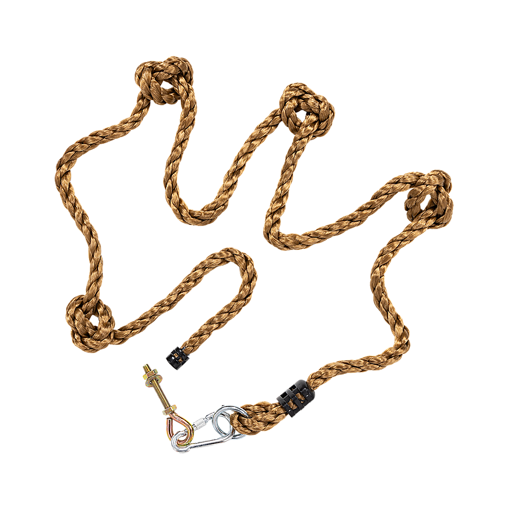 Jungle Gym Rock Climbing Holds Kids Wall Mounting Hardware Knotted Rope 25 Handles Playground V63-920951